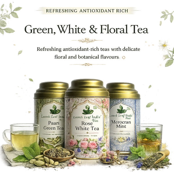 Green, White & Floral Tea